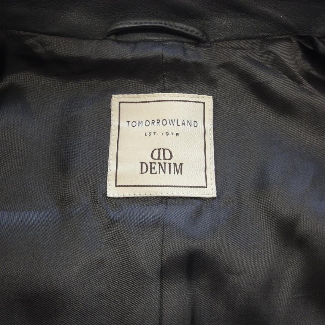 TOMORROWLAND x DENIM ラムレザー ライダースジャケット 羊革