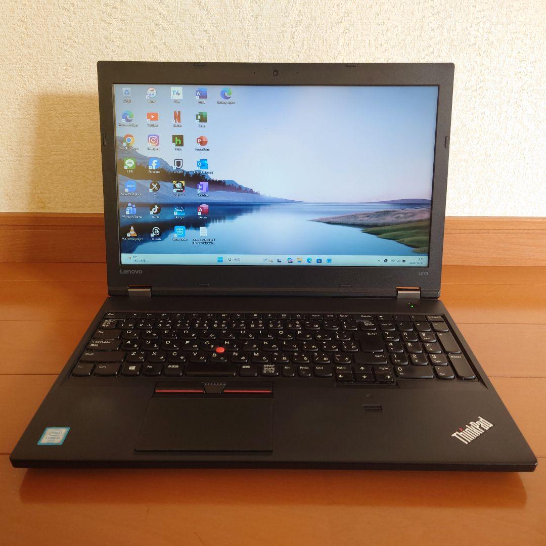 設定済✨️Lenovo ThinkPad L570✨️i5/SSD/Office