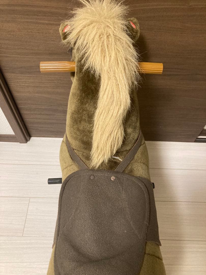 乗馬おもちゃ エコポニー　動く馬