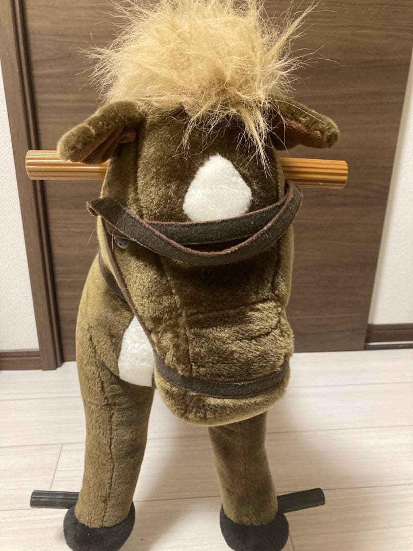 乗馬おもちゃ エコポニー　動く馬
