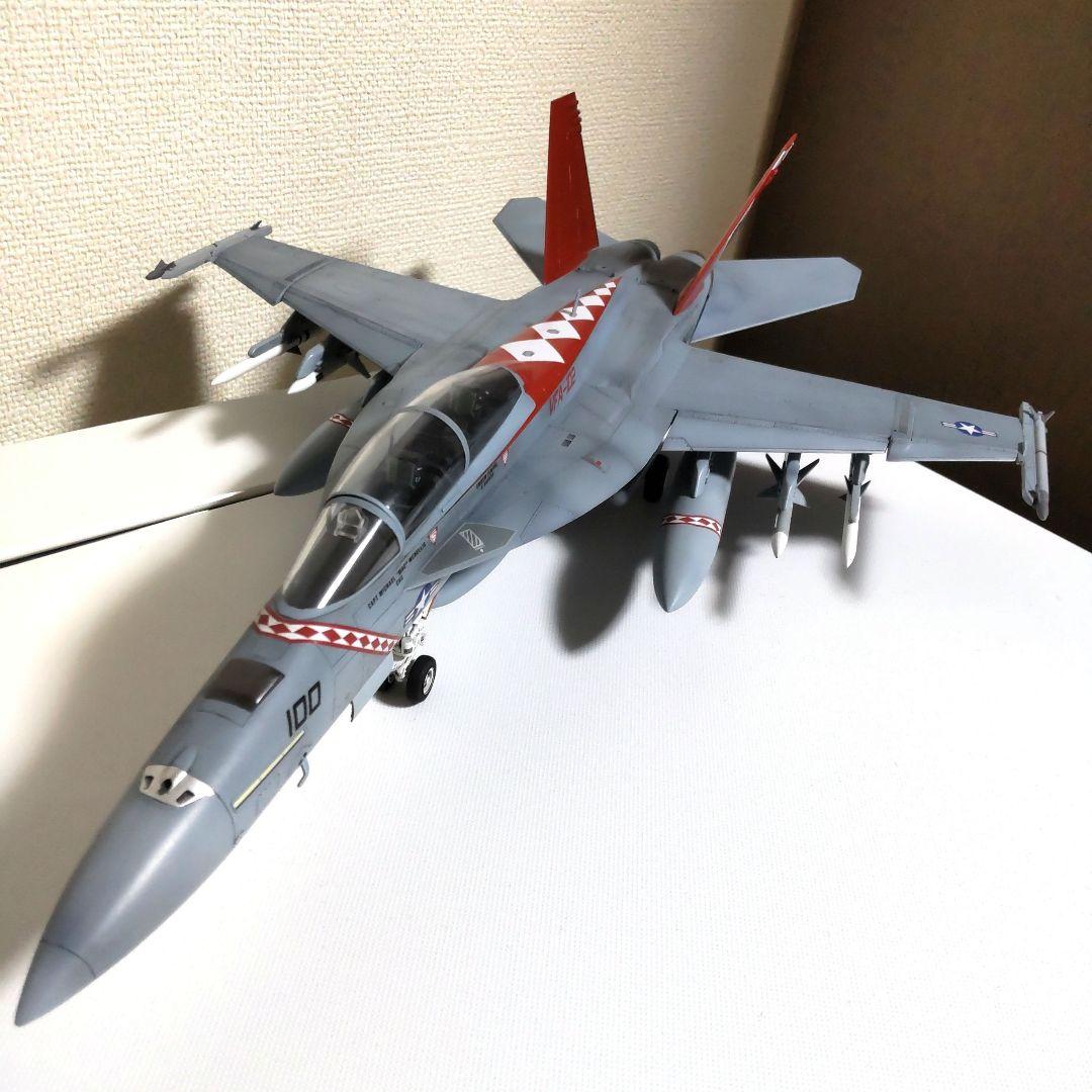 戦闘機プラモデル完成品ハセガワ1/48F-18スーパーホーネット