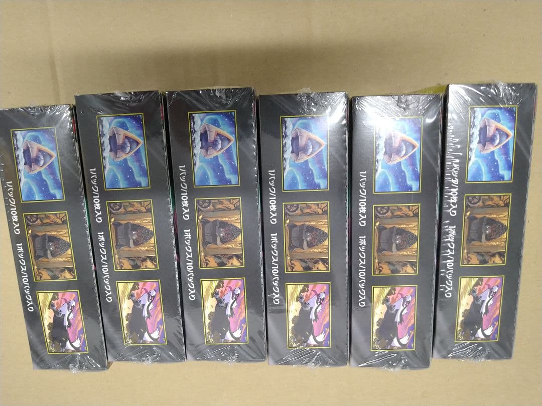 新品未開封品　シュリンク付き　ポケモンカード　メガドリームex　６BOX