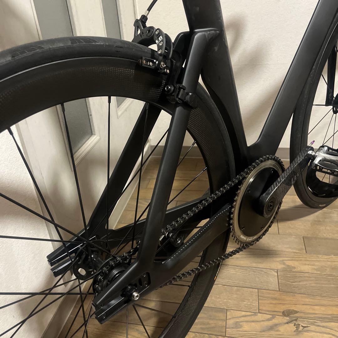 ピストバイク カーボンフレーム トラック　Sサイズ