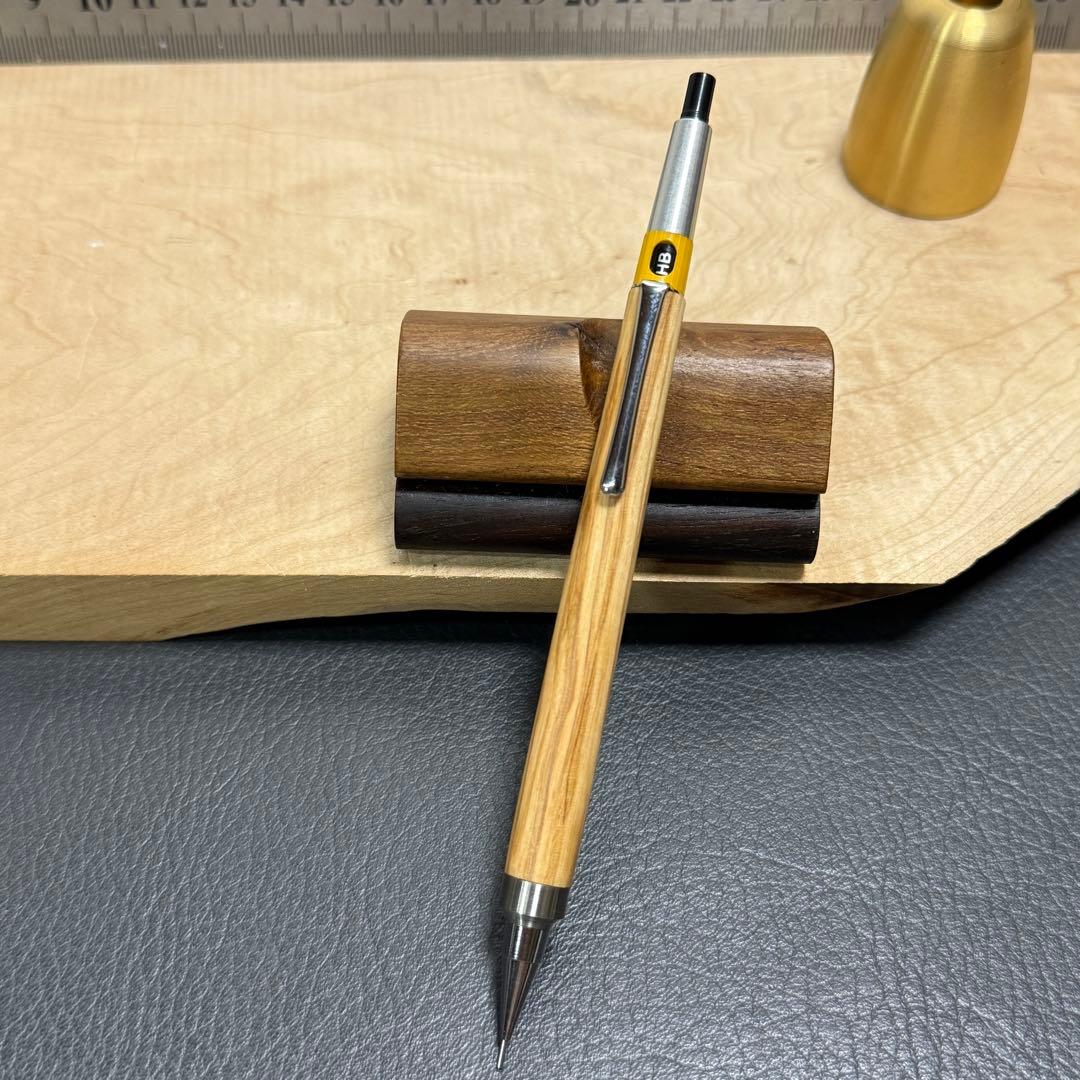 ◉どるふぃん　137オリーブウッド　PG-5用カスタム木軸　低重心R