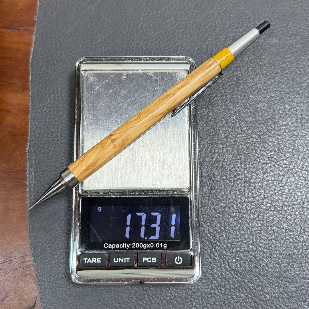 ◉どるふぃん　137オリーブウッド　PG-5用カスタム木軸　低重心R