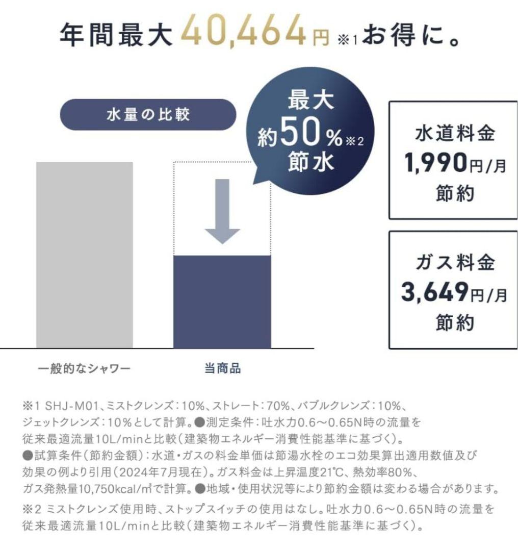 miCOLA ULTRA FINE BUBBLE シャワーヘッド