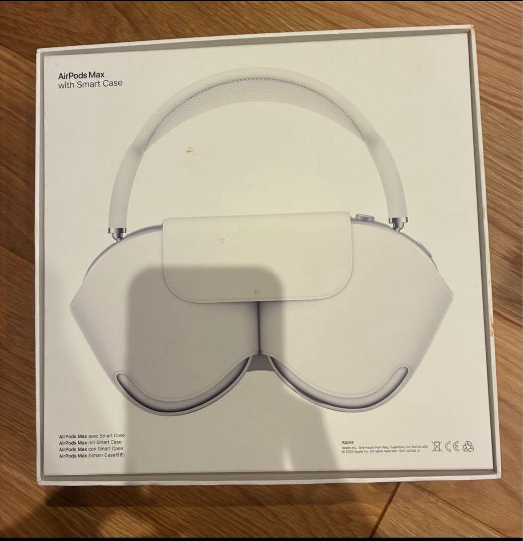 Apple AirPods Max シルバー　動作チェックの1回だけ使用