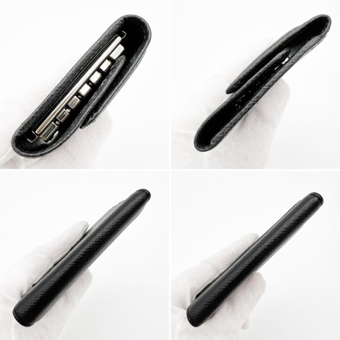 美品❣ヴィトン タイガ ミュルティクレ6 キーケース 黒 M63812