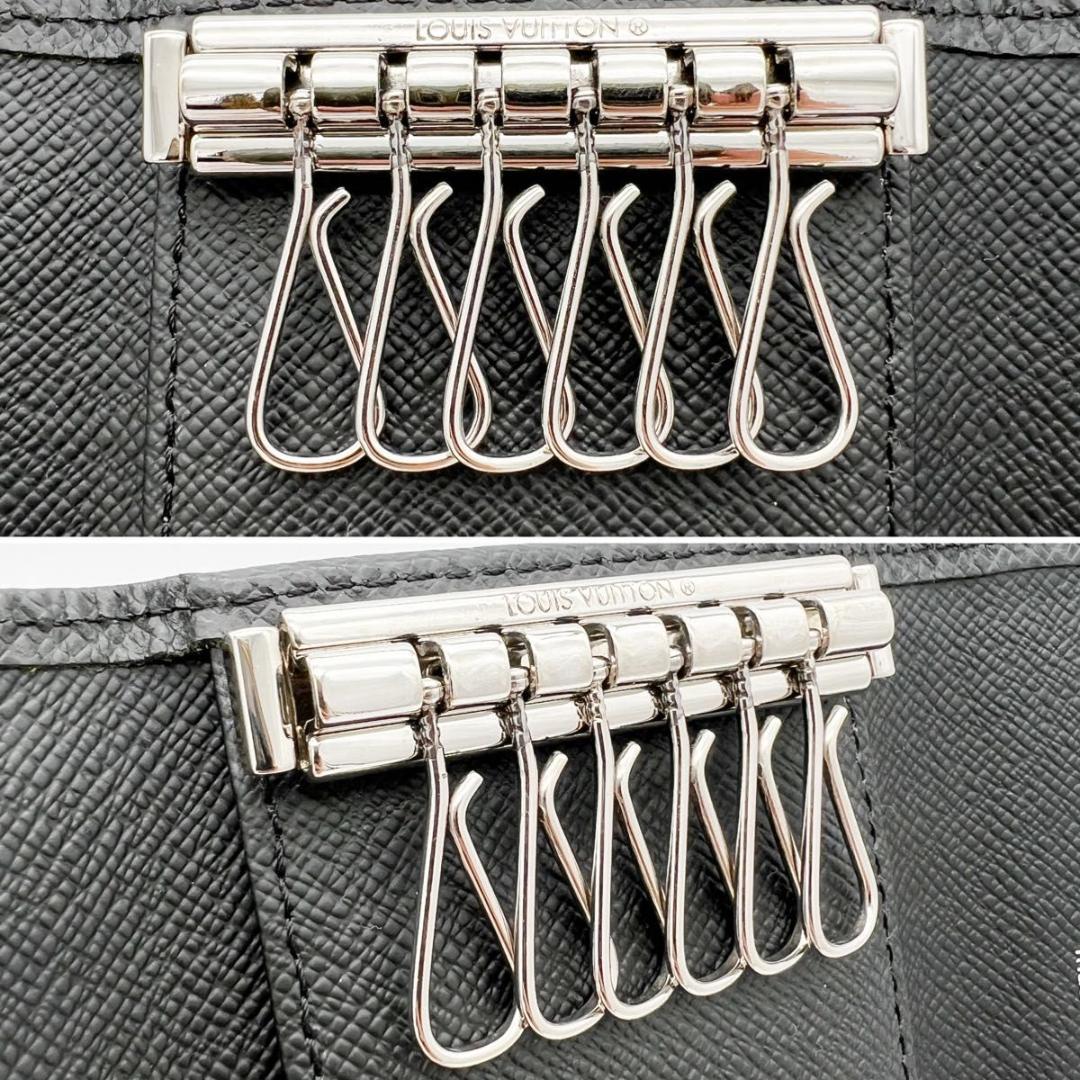 美品❣ヴィトン タイガ ミュルティクレ6 キーケース 黒 M63812