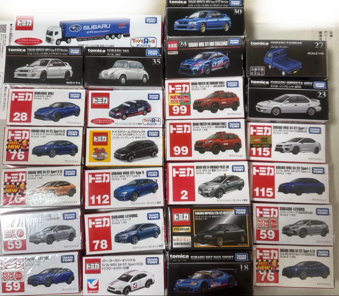 スバル トミカ トミカプレミアム レア