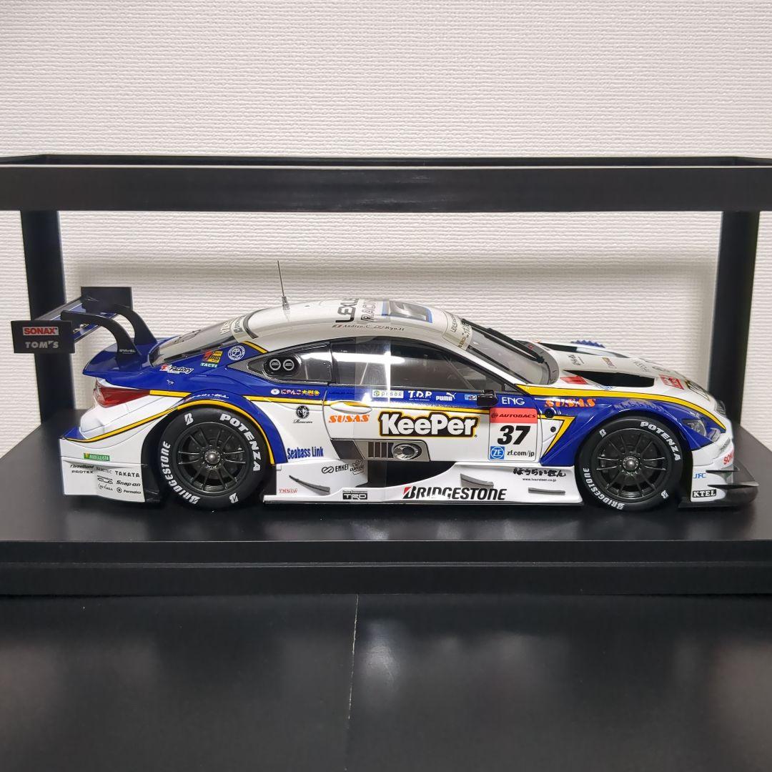 1/18 エブロ KeePer TOM'S RCF 2015 岡山優勝 キーパー