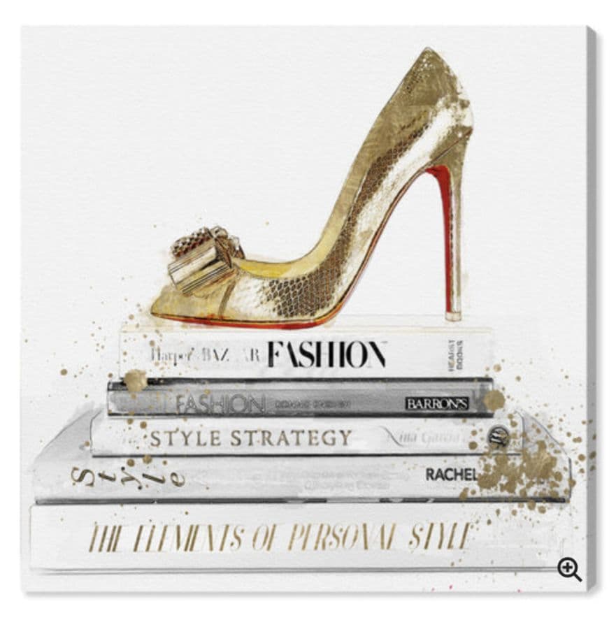 新品同様 オリバーガル Gal Gold shoe and red sole