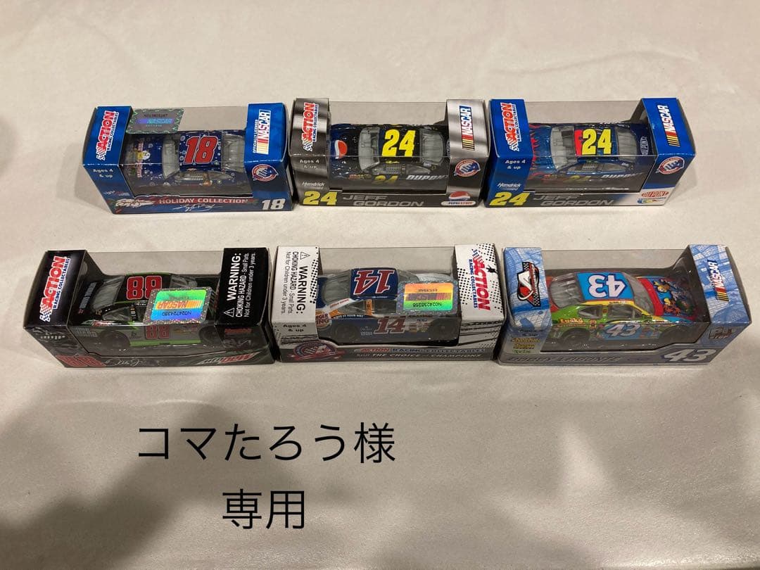 NASCARミニカー 6台セット