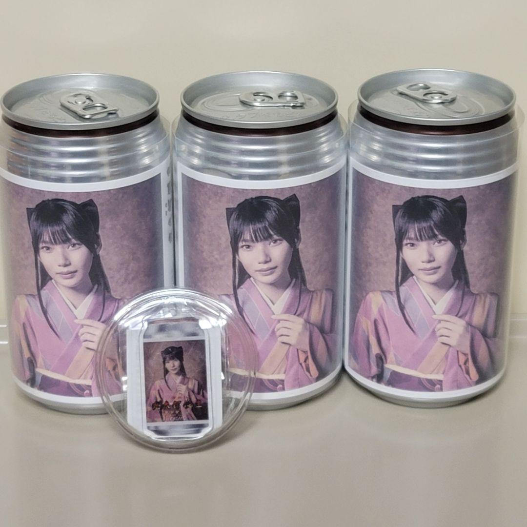 舞台　ゲゲゲの謎　オリジナルラベル缶　アクキー　龍賀沙代　岡本姫奈　乃木坂46