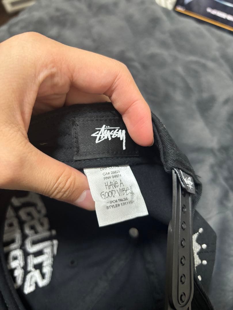 STUSSY SPORT ブラックキャップ