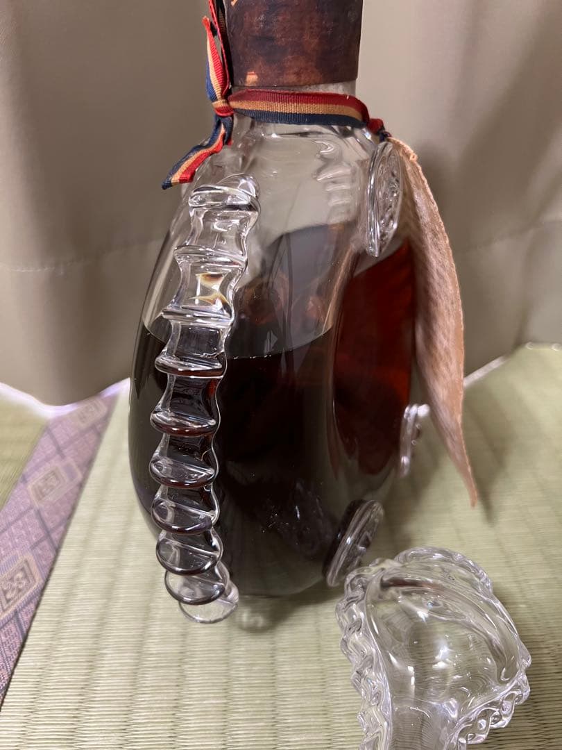 訳あり、ルイ13世レミーマルタン★未開栓★ 替栓付きバカラボトル、ベリーオールド