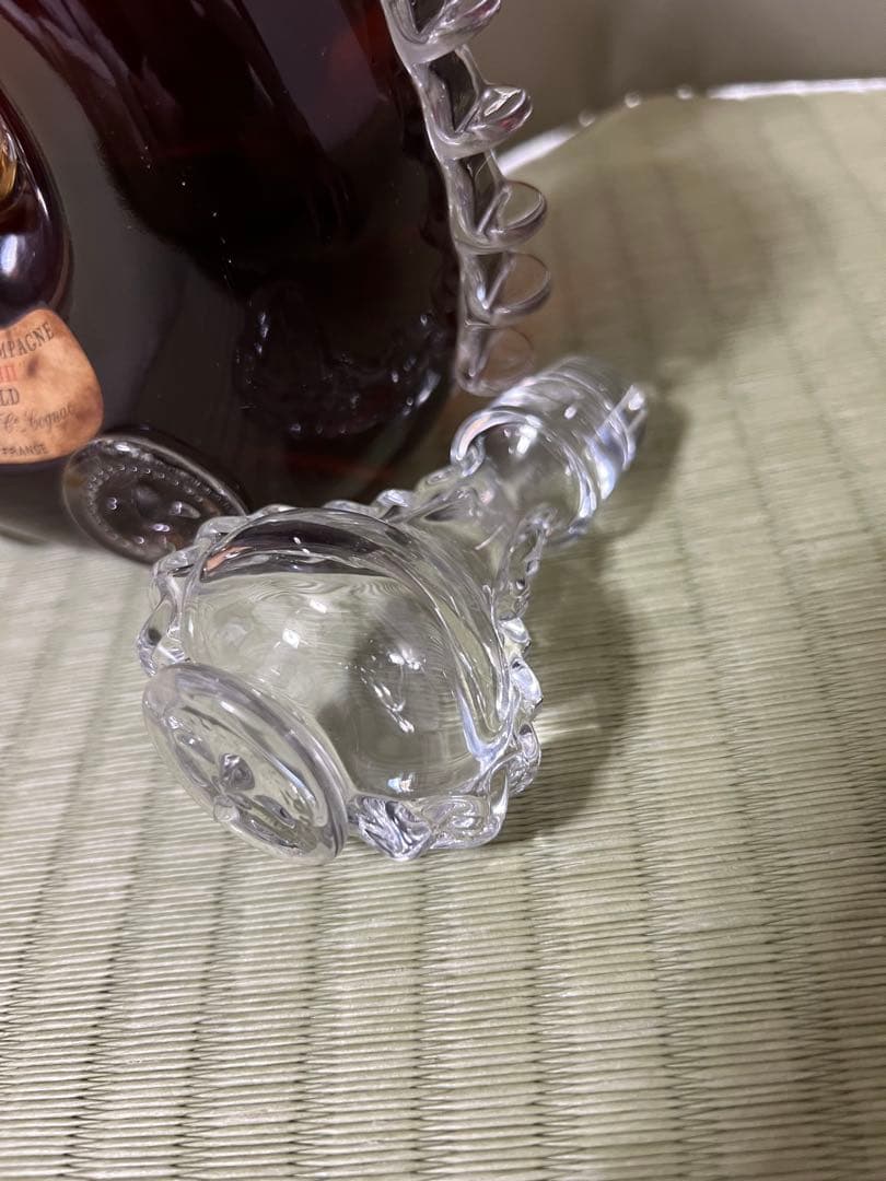 訳あり、ルイ13世レミーマルタン★未開栓★ 替栓付きバカラボトル、ベリーオールド