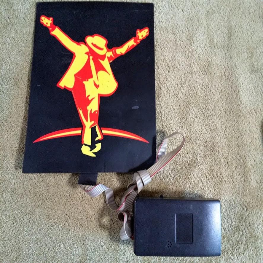 ジャンク　マイケルジャクソンネオンボード