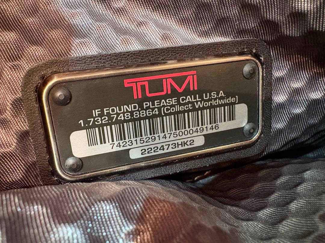 TUMI キャリーケース　リュック　2WAY Peterson