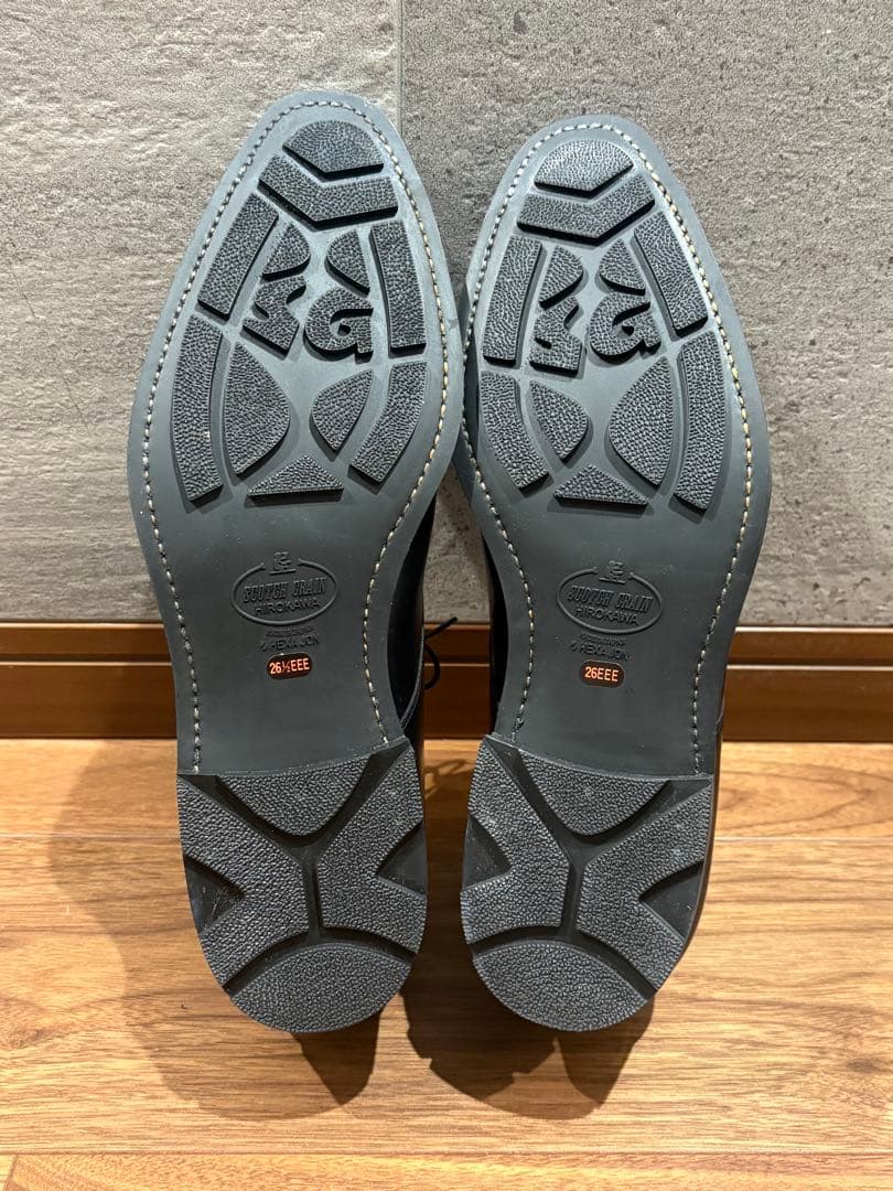 訳ありスコッチグレイン SCOTCH GRAIN革靴26.5cm