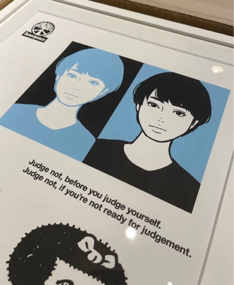 【ジンプラ額装】KYNEシルクNONCHELEEE 『Untitled