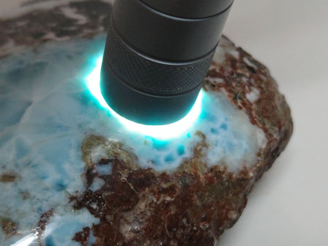 ラリマー 589g 原石 鑑賞石 自然石 誕生石 鉱物 鉱石 水石 インテリア