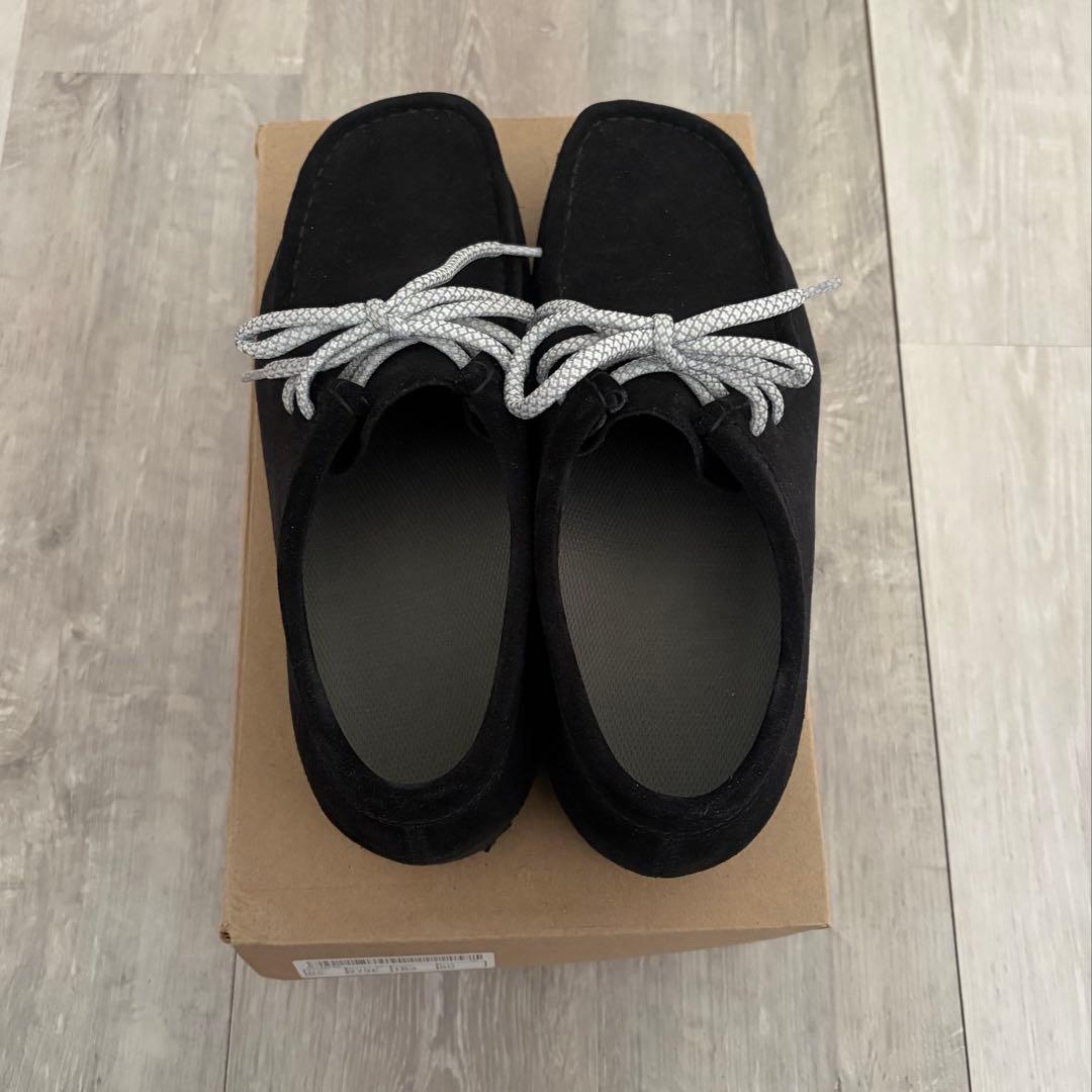 Clarks Wallabee ワラビー UK8 26.5cm black