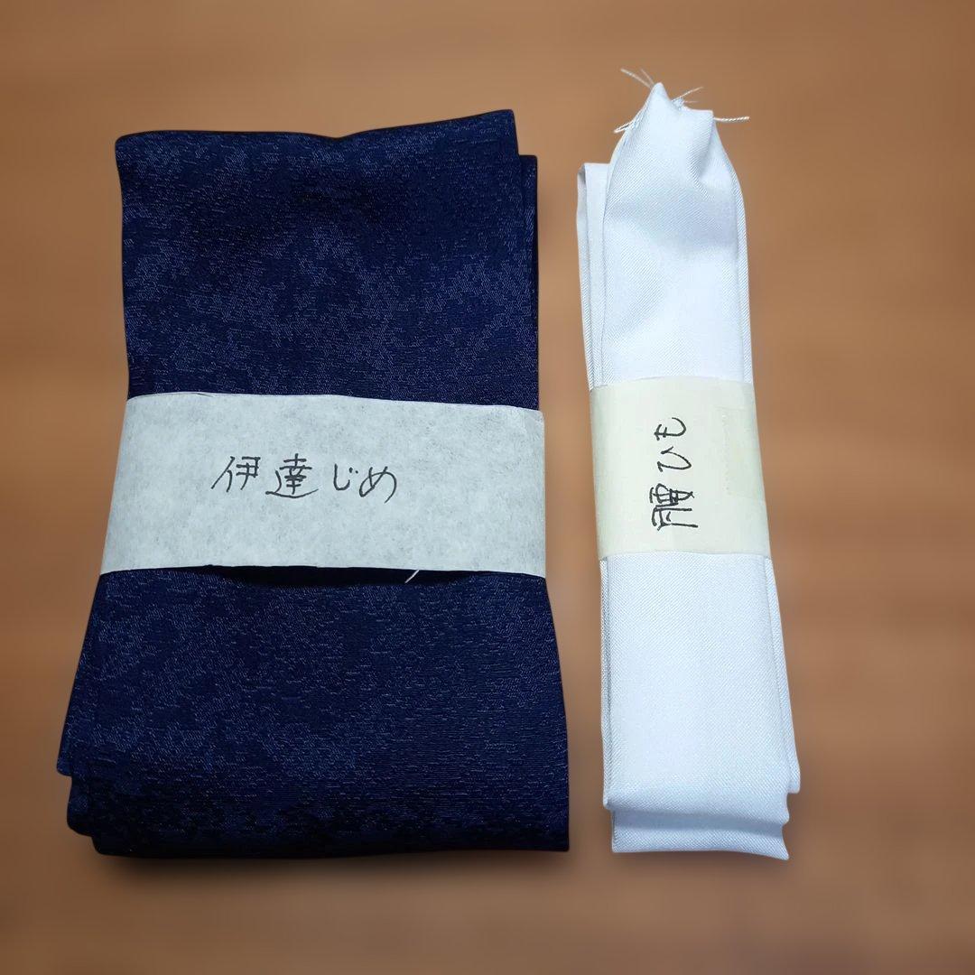 市松人形　15号 ドール　男の子　女の子　正絹　濃紺　着物　襦袢