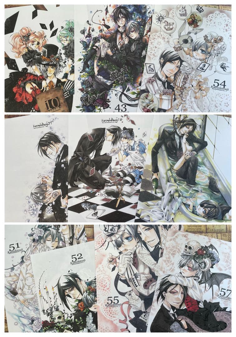 1 姫束級　同人便箋　非売品　まとめ売り　黒執事　オリジナル　希少