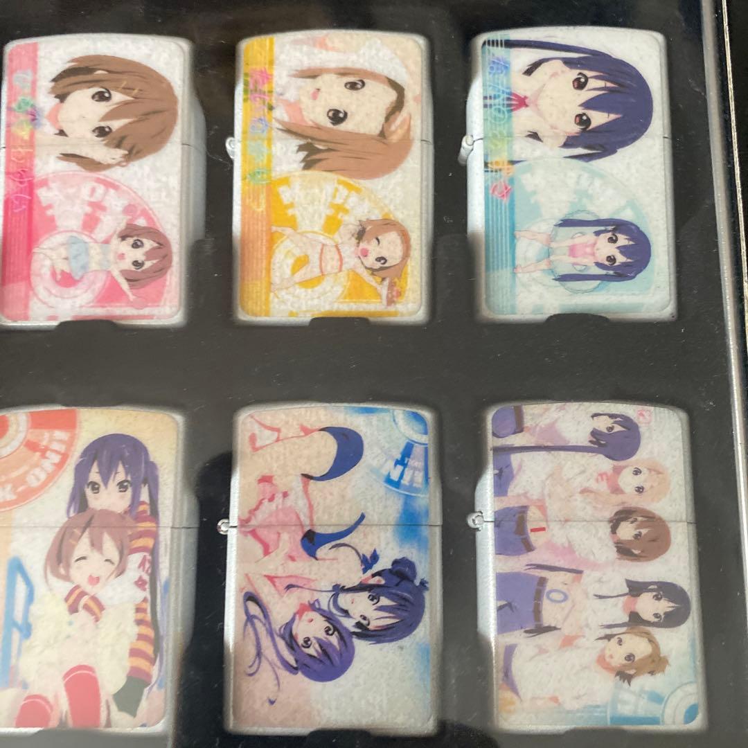 けいおん　水着　メイド　オイルライター　zippo風　セット　KO56