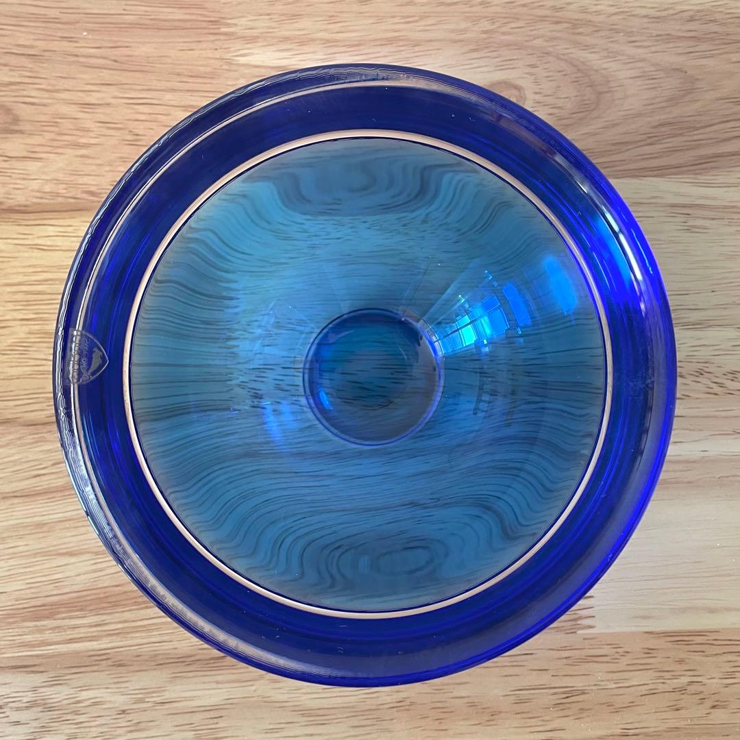 Lars Hellsten ガラスボウル Orrefors Sweden 北欧