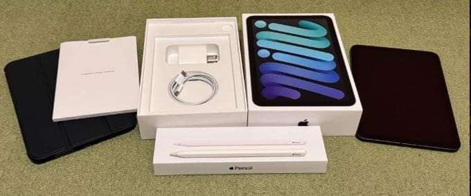 ★即発送ほぼ新品★iPad mini Gen6 Cellular+pencil2
