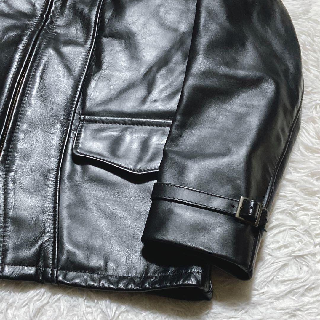 希少⭐️schott ショット　ホースハイド　馬革　インディアン　USA 40