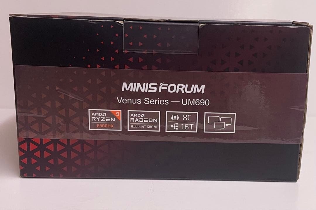 MINIS FORUM UM690ミニPC Ryzen9 6900HX ジャンク