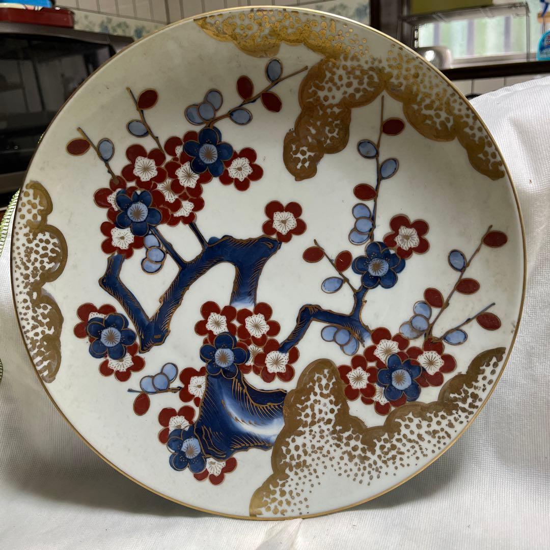 有田焼　秀峰作　大皿　幅約36.5㎝