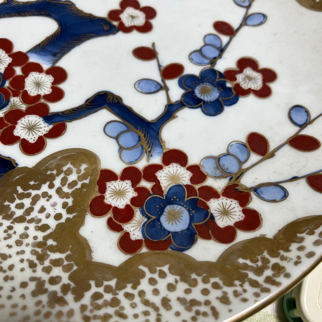 有田焼　秀峰作　大皿　幅約36.5㎝