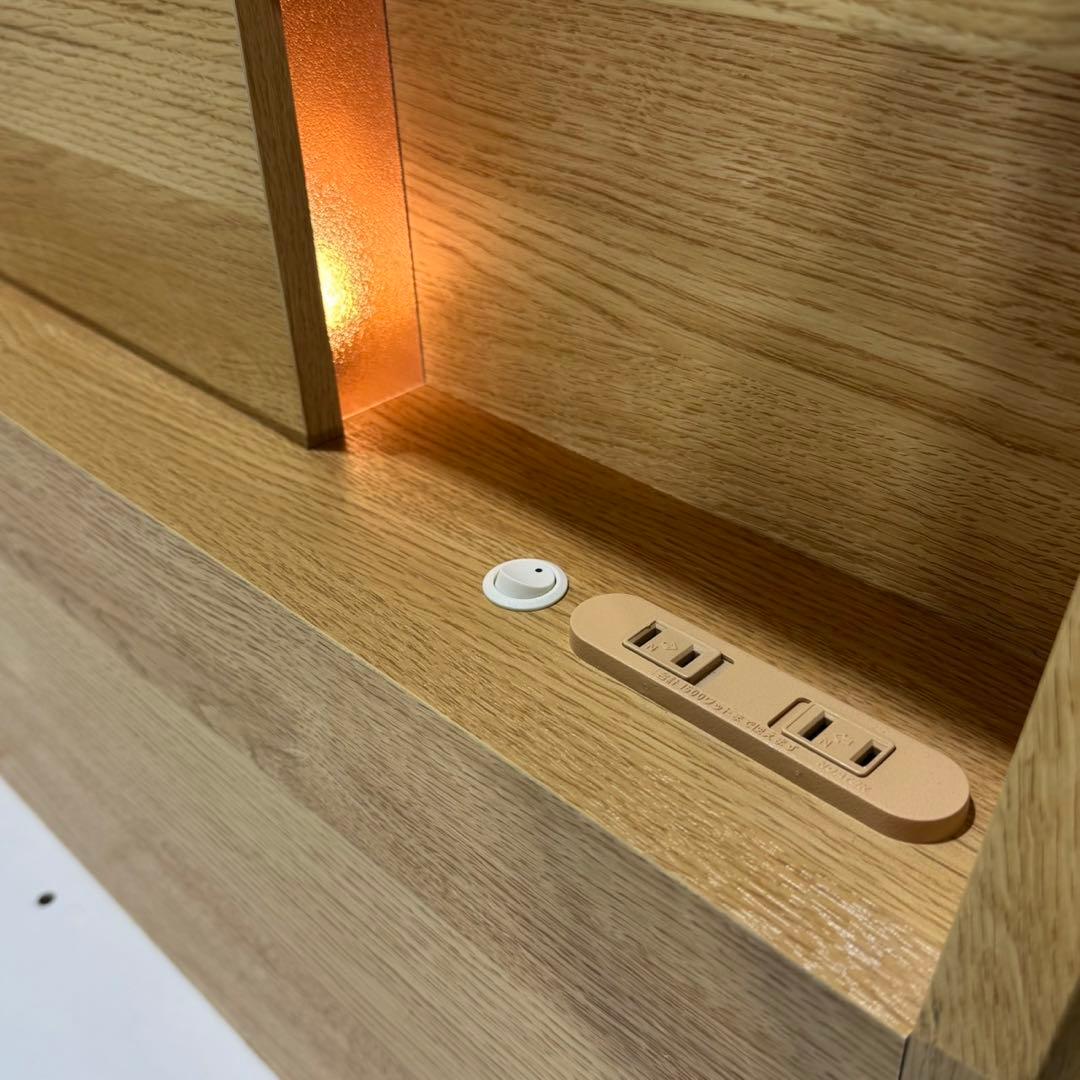 ニトリ シングル ベッドフレーム アザン3 チェスト 収納 d5090