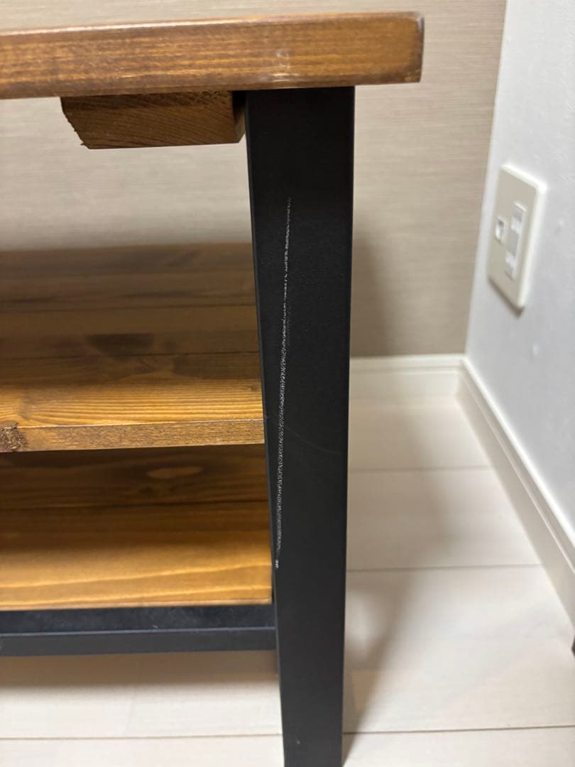 オープンシェルフテレビ台 ナチュラルウッド