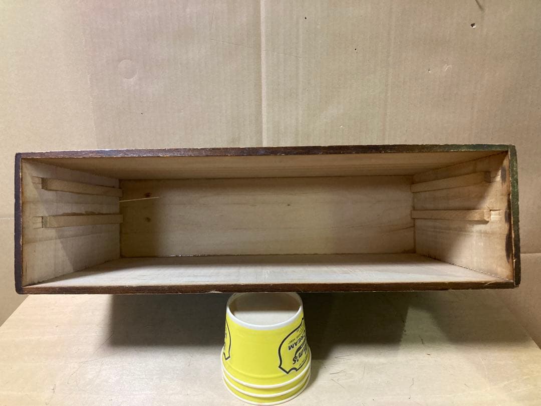 ビンテージ　猫のスプールキャビネット　什器　糸ケース