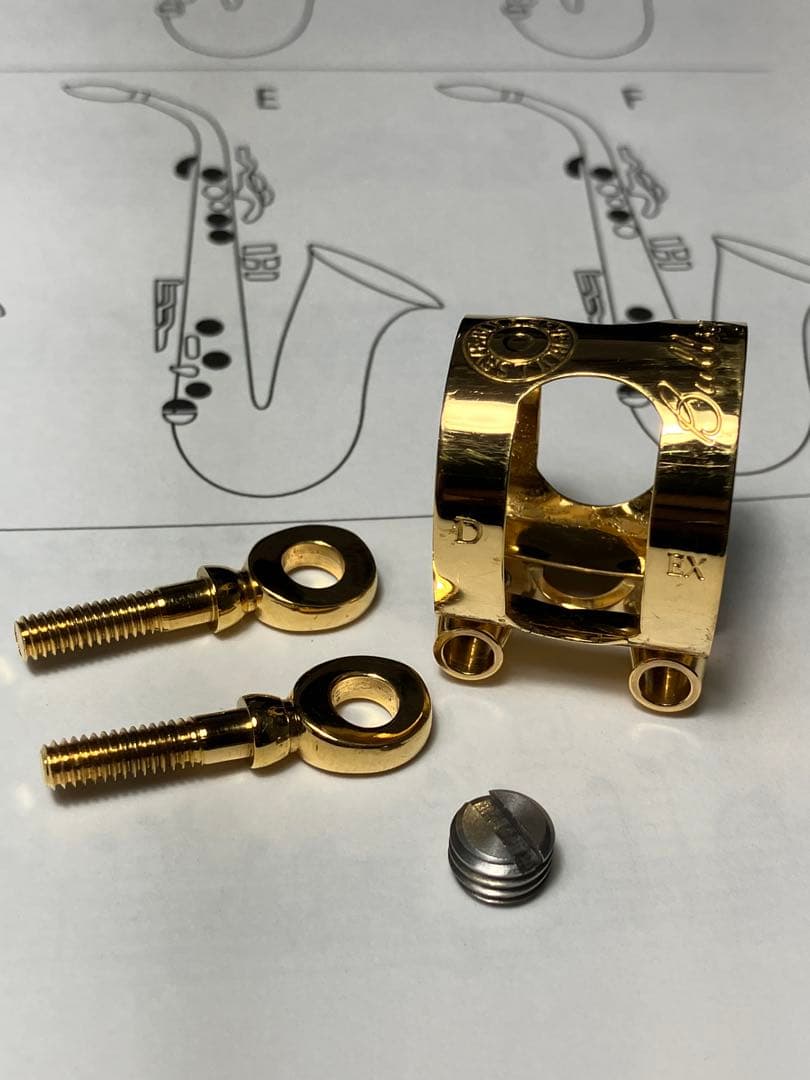 BULLSEYE　Bulls EX　アルトデュコフ用リガチャー　GP　ブルズアイ