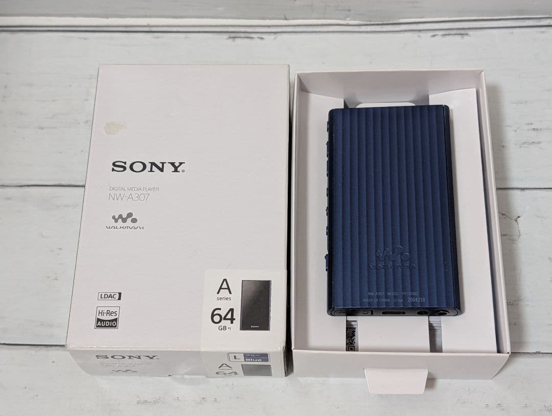 【美品】SONY ソニー NW-A307／64GB ブルー