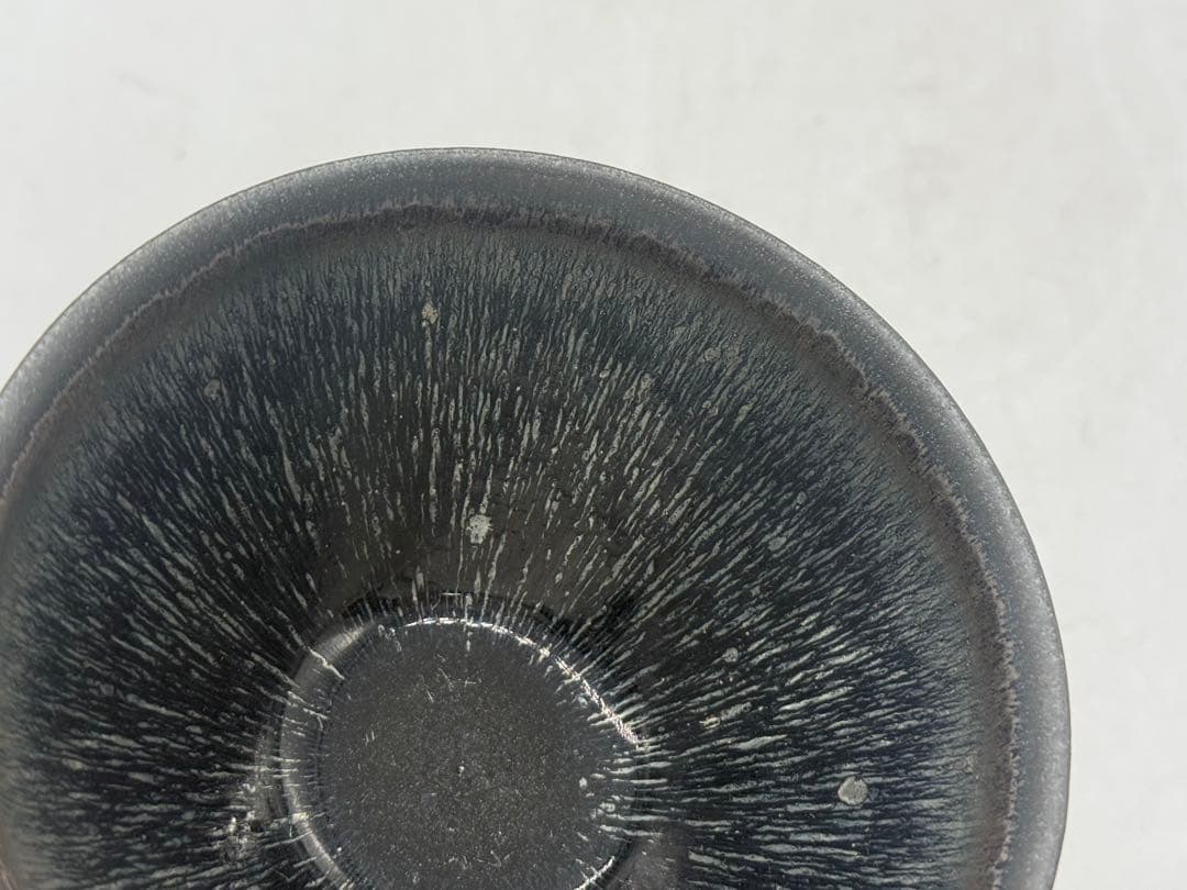 ※中国　建窯　銀豪天目茶碗　送料込み260125