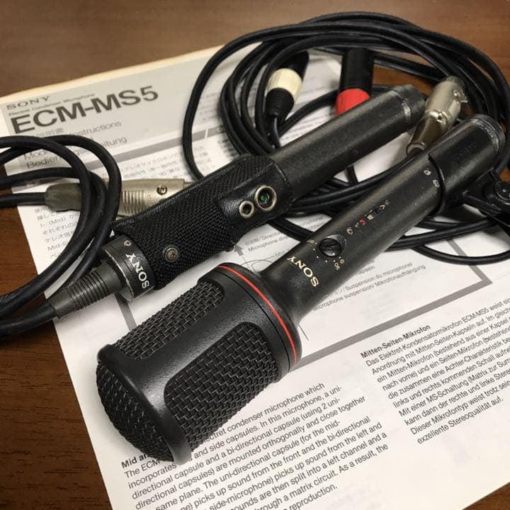 SONY ECM-MS5 コンデンサーステレオマイク
