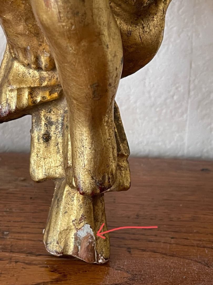 フランス アンティーク 天使の コンソル ウォールシェルフ デコ 装飾