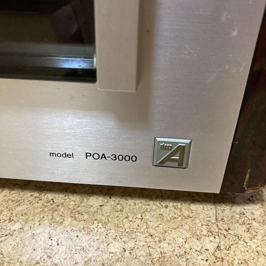 DENON POA-3000 ステレオ パワーアンプ デノン