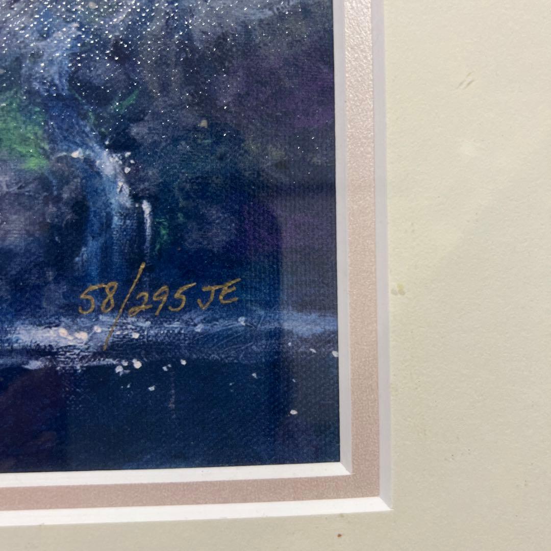 ディズニー　シルクスクリーン　バンビ　世界限定58/295 保証書有り。