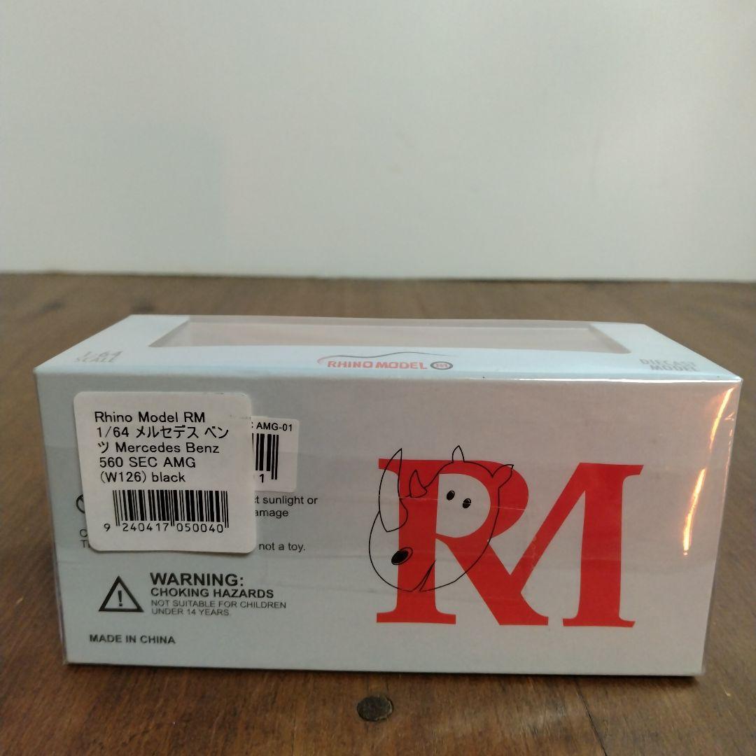 RHINO MODEL メルセデスベンツ BENZ560AMG ミニカー1/64