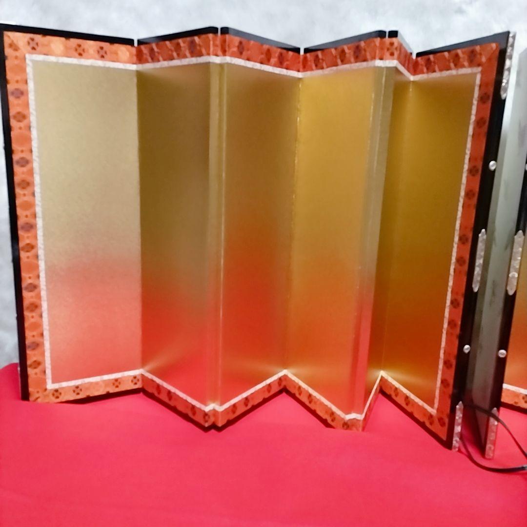 お雛様◆お内裏様◆7段飾り◆金屏風・ぼんぼり・三宝台（花器）◆美品