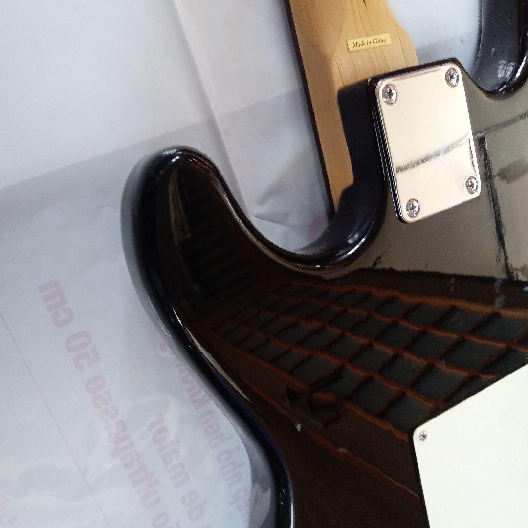 SELDERK エレキギター ブラック ギターバッグ付き