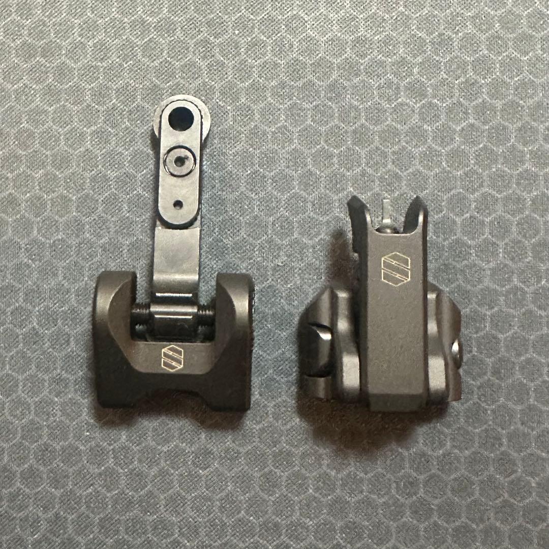 実物 SCALARWORKS PEAK/02 アイアン F・Rサイトセット